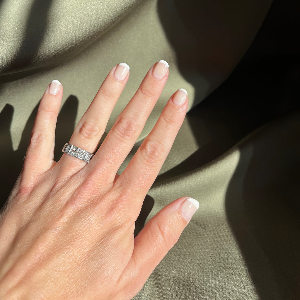 Classic French Manicure with Flora 1761