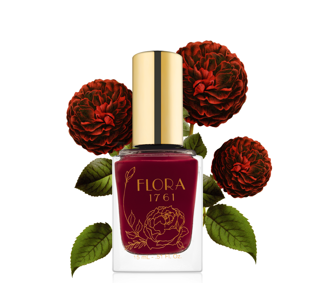 Nail Lacquer in Crimson Peony