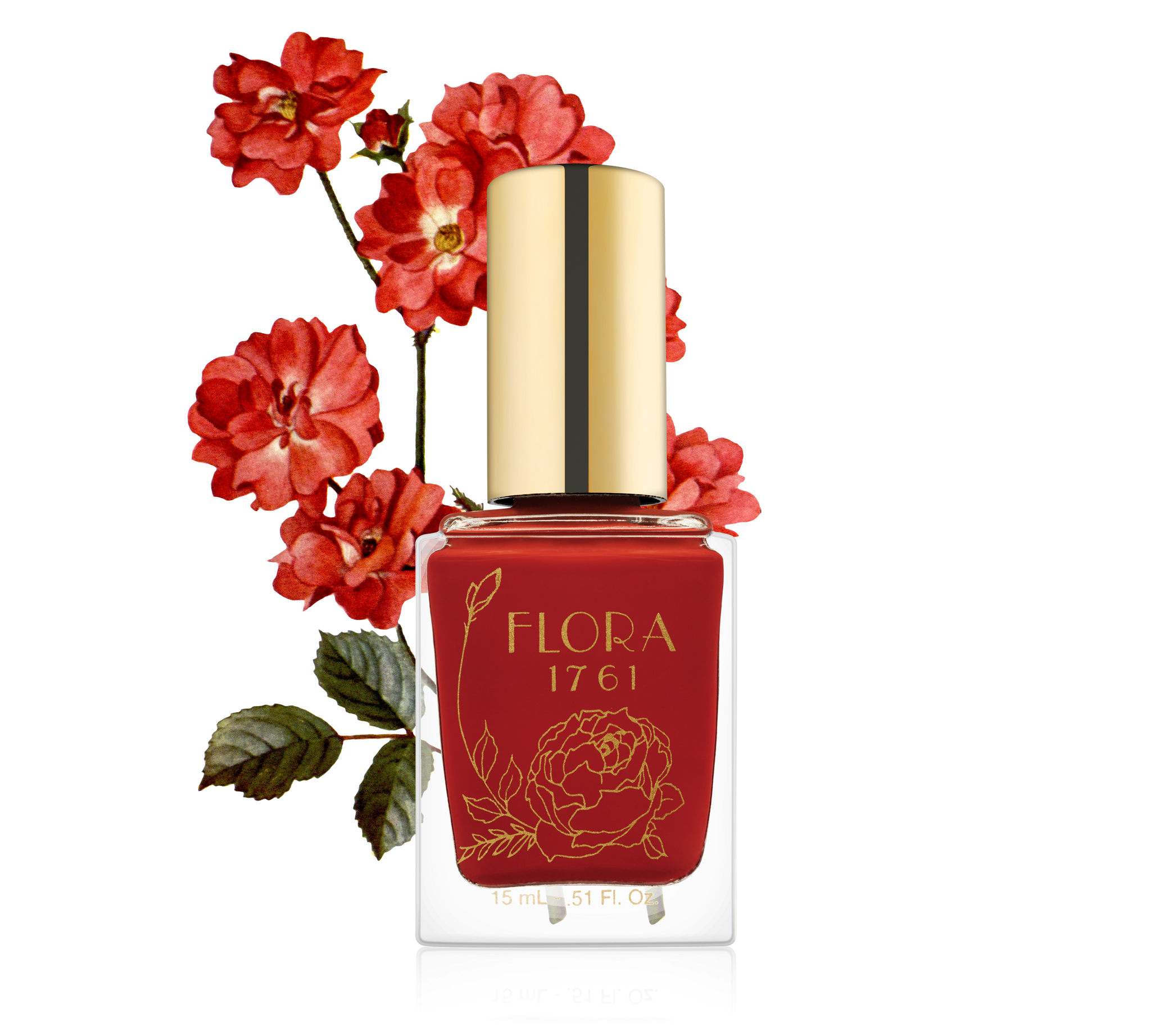 Nail Lacquer in Quince – Flora 1761